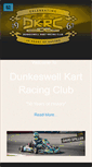 Mobile Screenshot of dunkeswellkartclub.co.uk